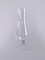 Clear Smooth Top Glass Oil Lamp Chimney 2 5/8" OD Base x 8.5" High